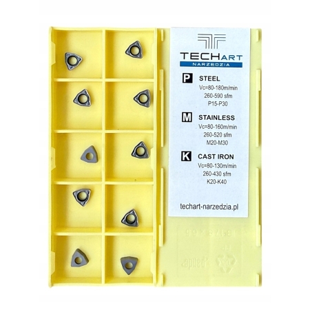 Płytki wieloostrzowe WCMX030208 do wiertła